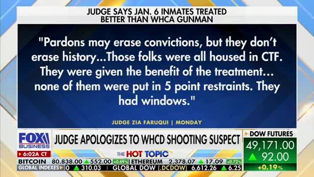 Mark Tepper: Judge Apologizing to the WHCA Shooting Suspect Is ‘an Absolute Hack’