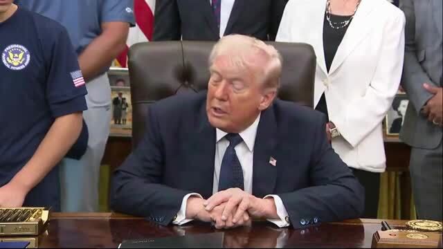 Trump on the Iranian people: ‘They Want to Protest, but They Don’t Have Any Guns’