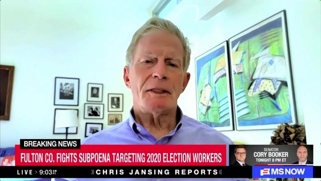 Stuart Stevens on Demands of Roster of Ga’s 2020 General Election Staff: Any Republican Who Doesn’t Think That Trump Lost, Should Resign
