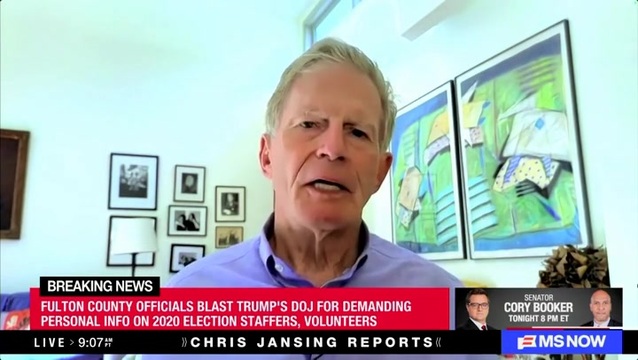 Stuart Stevens Slams Trump Over Subpoena of Fulton County 2020 Election Workers: ‘Their Goal Is to Weaken America’