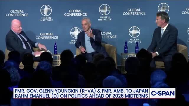 Rahm Emanuel Slams Gov. Youngkin on Iran Conflict: ‘This Was a War of Choice, and It Was a Bad Choice’