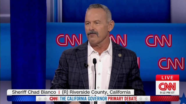 Chad Bianco: ‘Every Single One of These Career Politicians’ Brought California Here, ‘They Don’t Deserve Another Chance’