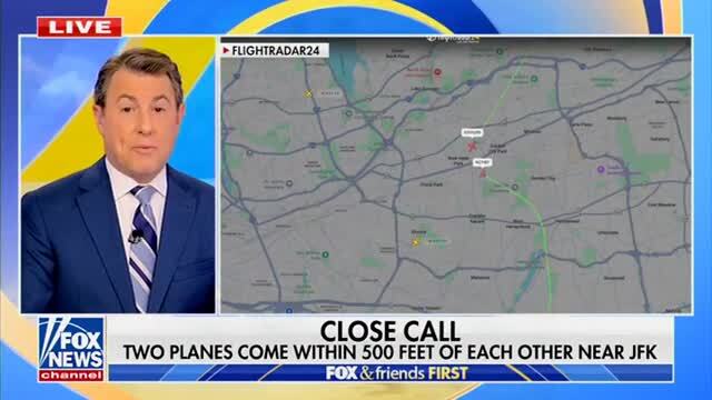 Fox News: Two Planes Come within 500 Feet of Each Other While Approaching JFK Airport