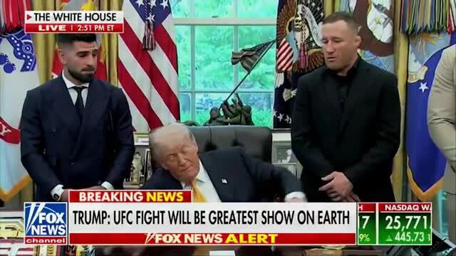 Justin Gaethje to Trump Ahead of W.H. Fight: I’m Not Sure Many Know How Big of a Part You Were to the UFC ‘Becoming Mainstream’
