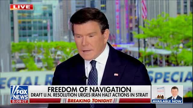 Bret Baier Says He Talked with Trump and There Was ‘Cautious Optimism’ for an Iran Deal Within a Week’