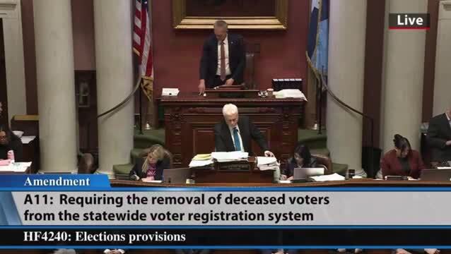 Dems Vote for Non-Removal of Deceased Voters in Minnesota