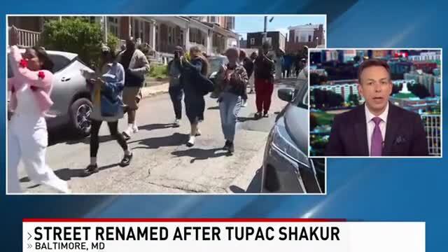 Baltimore Mayor Names Street After Tupac While City Burns