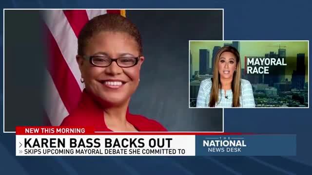 L.A. Mayor Karen Bass Backs out of Mayoral Debate After Heated Showdown