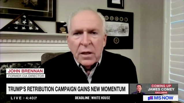 John Brennan: Todd Blanche Says Trump Is Not Going After His Political Enemies; ‘How Can He Actually Look Himself in the Mirror and Believe What He Is Saying?’