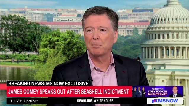 James Comey Speaks Out After Seashell Indictment: ‘I’m Not Going To Be Quiet’