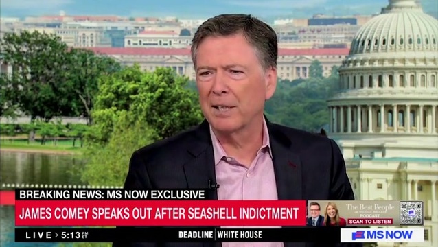 James Comey: If the Seashells Case Falls Apart, ‘They’ll Come Up with Something Else’