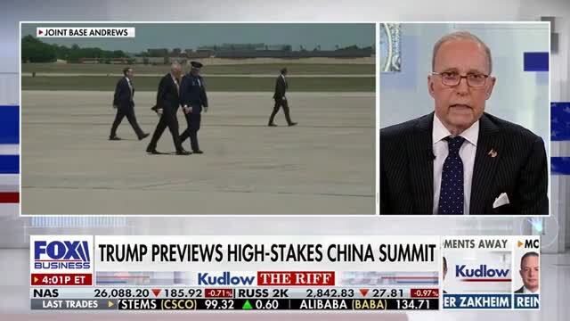 Larry Kudlow: The Chinese Economy Is Still on Its Back Foot