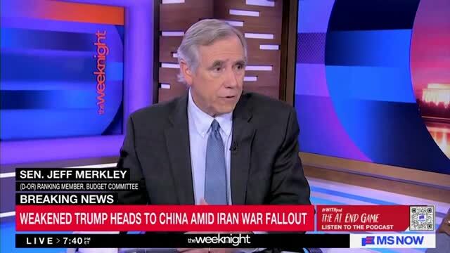 Sen. Jeff Merkley: ‘We’re Bearing the Burden Here at Home’ of the Iran War