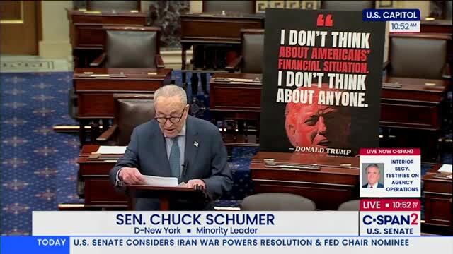 Schumer: ‘We All Ought to Fear What Donald Trump May Concede to China Just so He Can Claim a Headline’