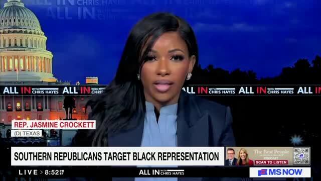 Jasmine Crockett: ‘People Don’t Like the Republicans Because All They’re Doing Is Breaking Everything on Behalf of the Senile Man Sitting in the W.H.’