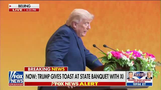 President Trump Thanks President Xi for a ‘Magnificent Welcome, Like None Other’