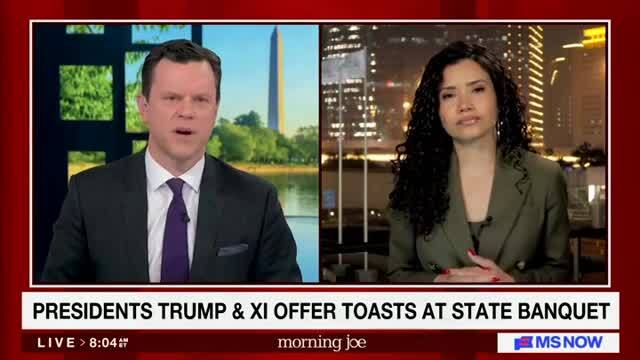 MS NOW’s Barrón-López: Trump Is Saying that He Deeply Respects What Dictator Xi Has Done with His Country