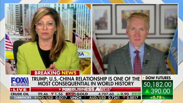 Sen. Lankford: China Controlling Semiconductors and Critical Minerals Is a Very Dangerous Risk for Any Economy