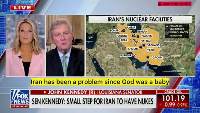 John Kennedy Roasts Chuck Schumer Over Iran: ‘Can’t Even Cook a Cheeseburger’