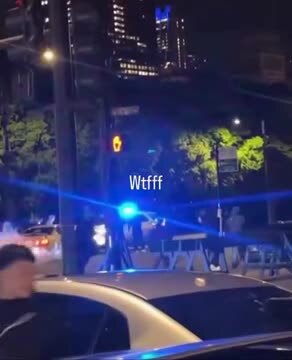 Chicago Teen Takeover Mob Rams Police Cruiser Backward, Swarms Car as Onlookers Cheer