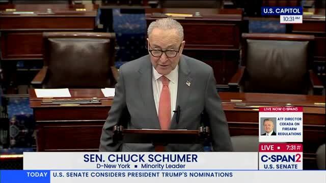 Schumer: ‘If We Want to Make Sure America Stays on Top, We Need to End Trump’s Illegal War’ in Iran