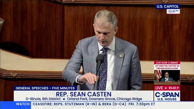 Rep. Sean Casten Compares SCOTUS to the KKK: The Agenda of This Supreme Court and the Agenda of the Klan ‘Are Far Too Similar’