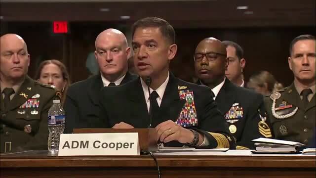 CENTCOM Commander Adm. Brad Cooper on Iran: Their Capability Has Been Significantly Degraded
