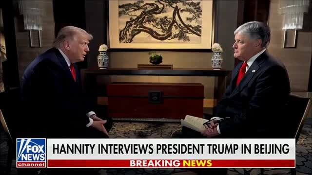 Trump on Corporate Entourage He Brought in China: ‘They All Performed Very Well’