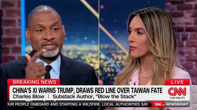 Charles Blow: Trump Refuses to Say Anything Negative About Xi ... ‘He Can’t Bully Xi’