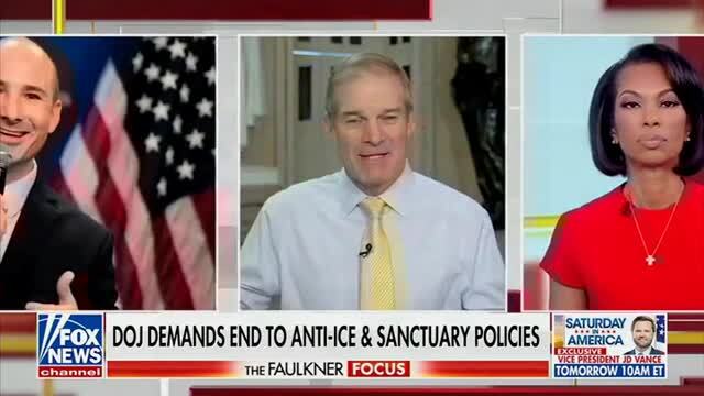 Jim Jordan Blasts Steve Descano Over Lax Immigration Stance: ‘He’s Not Treating People Equally Under the Law’