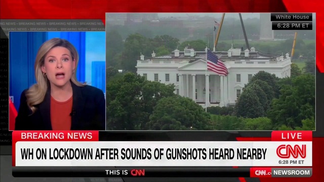 Kolvet: CNN Is Confirming That the 20-30 Shots Heard by Their Reporter Came from Outside the W.H. Grounds