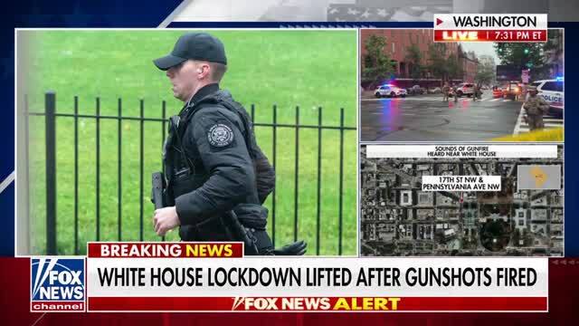Chad Pergram: Two People Were Wounded in a Shooting Near the White House, the Lockdown Has Been Lifted