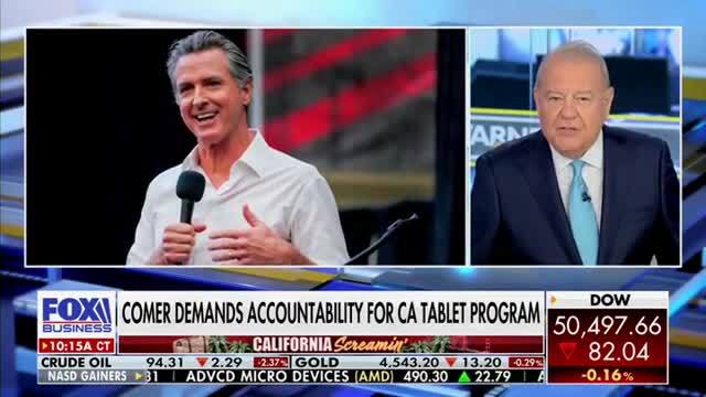 Comer: Calif. Tablet Program ‘Another Example of the Liberal Policies of Gavin Newsom’