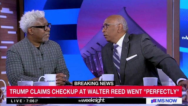Michael Steele Mocks Trump’s Declared Weight, Symone Sanders Adds ‘I Used to Lie on My Driver’s License All the Time’