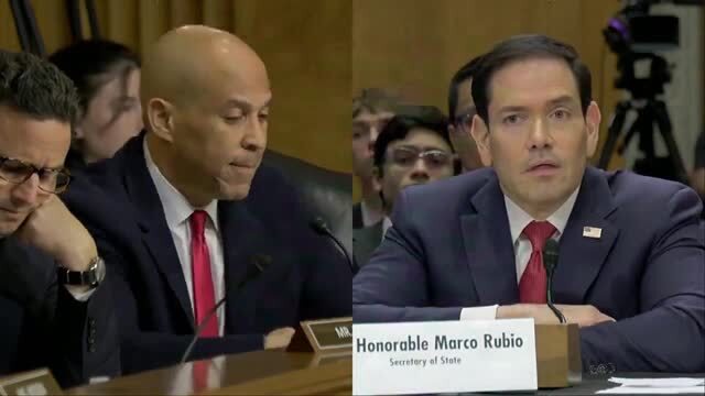 Sec. Rubio Clashes with Sen. Booker During Budget Hearing: No One’s ‘Begging’ for Anything, the Iranians Might Be Begging