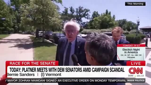 Bernie Sanders Defends Platner: ‘Is He a Saint? I Guess Not; I Don’t Know Too Many Saints Here’