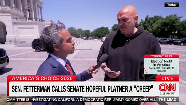 Fetterman on Graham Platner: ‘When I Was Growing up, if Someone Had a Clear Nazi Tattoo on Them,’ You Can Conclude They’re a Nazi Sympathizer