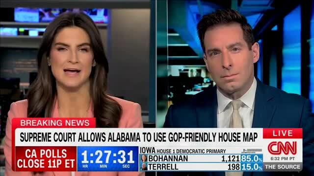Elie Honig: Supreme Court Allow Alabama to Go from Two Majority Black Dem. Leaning Districts Down to One