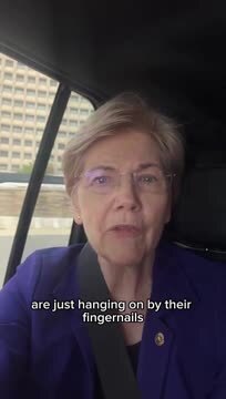Elizabeth Warren: Elon Musk Becoming a Trillionaire Is ‘a Feature of a Rigged Economy’