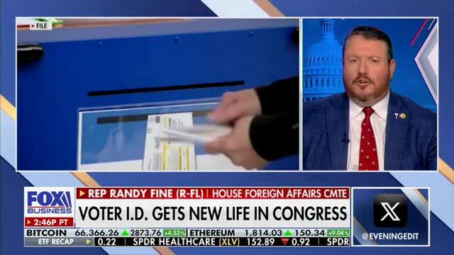 Rep. Randy Fine: Voters Are Starting to Realize ‘Many Democrats Are Crazy,’ Being Against Voter ID