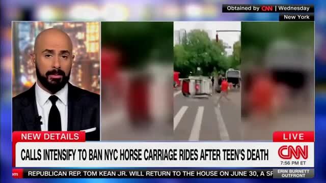 CNN: Growing Outrage in N.Y.C. After a Teen Tourist Was Thrown to His Death from a Horse Drawn Carriage in Central Park