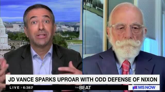 Ty Cobb on Vance Defense of Nixon: ‘That Is Highly Calculated,’ Trying to Have a Boogeyman Out There, the So-Called ‘Deep State’ to Blame