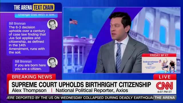 CNN Guest Warns Birthright Debate Isn’t over: Every ‘GOP Candidate Is Going to Run on’ It