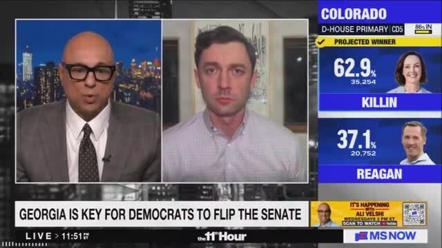Jon Ossoff: Mike Collins ‘Voted for’ Iran War, Tariffs, and Health Care Cuts