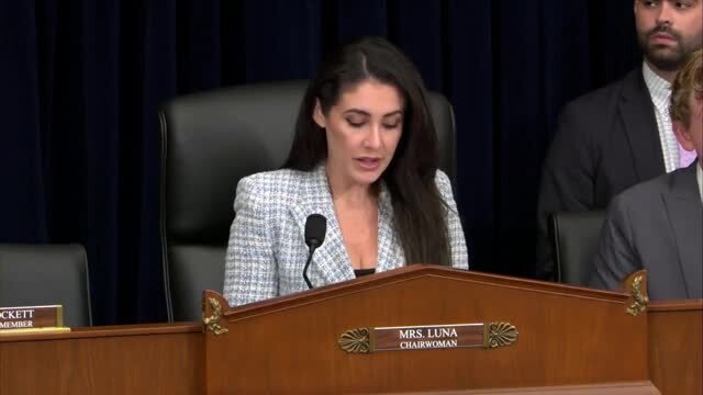 Rep. Luna Slams the CIA’s MKULTRA Project, Says CIA Committed ‘The Worst Notorious Crimes Against Humanity in the Twentieth Century’