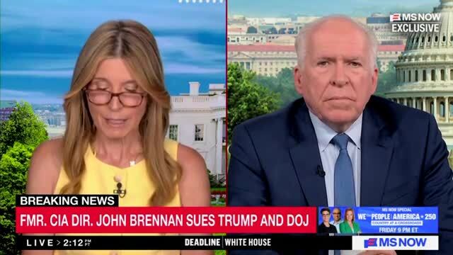 John Brennan on Suing the Trump Administration: ‘I’m Going on the Offensive Here’; ‘Enough Is Enough’