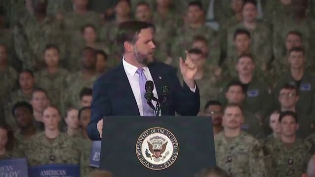 VP Vance to Naval Aviators: Trump Asked You to Destroy Iran’s Conventional Military and as We Sit Here Today, Their Navy Is at the Bottom of the Ocean
