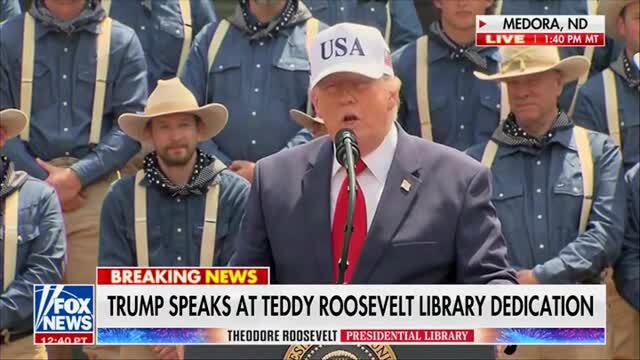Trump Recalls ‘Conversation’ with Theodore Roosevelt — Who Died 27 Years Before He Was Born