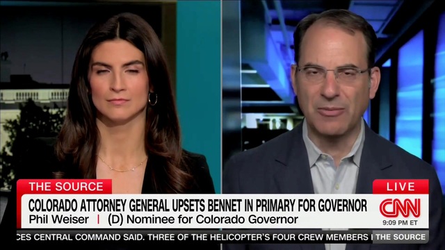Phil Weiser on Colorado Primary Win: ‘People Saw My Record Taking on the Trump Administration’