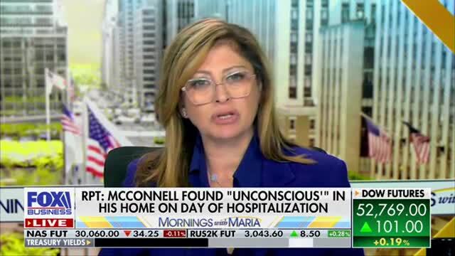 Fox Business: Mitch McConnell Found ‘Unconscious’ in His Home on Day of Hospitalization